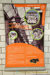 A poster about the covered passages of Paris
